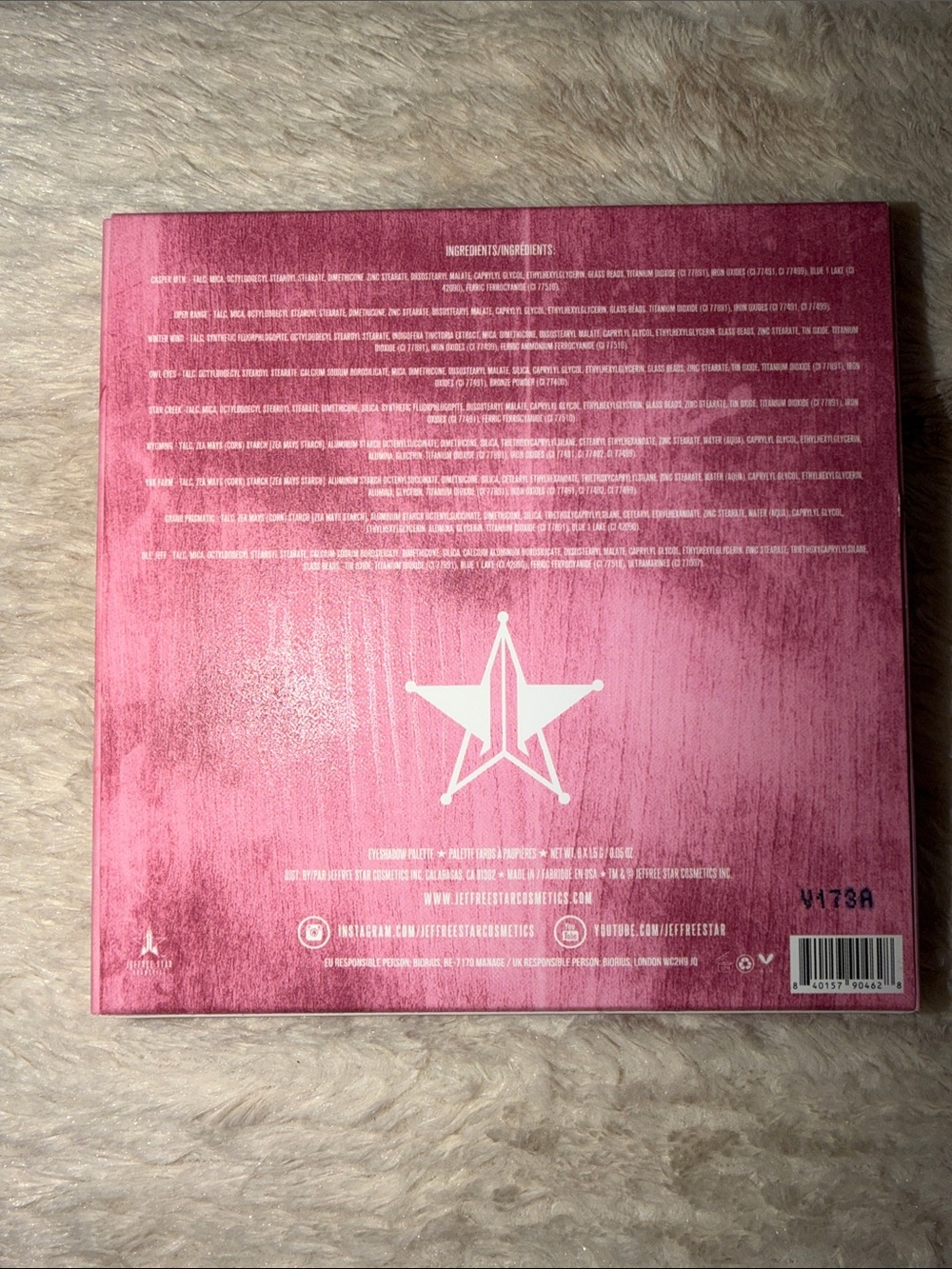 Jeffree Star Pink 'Star Ranch' Eyeshadow Palette - Picture 4 of 4